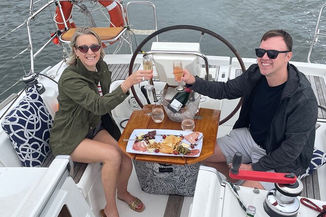 2 1/2 Hr Private Skippered Yacht Charter and Platter on Pittwater - Sail, motor, swim, or let the skipper set the pace