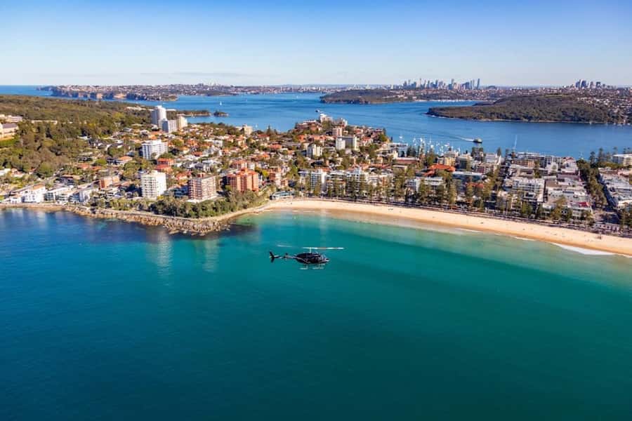 30 Minute Shared Sydney Harbour Scenic Helicopter Tour - Sydney beaches from a six-seat helicopter