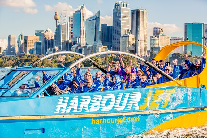 30-Minute Sydney Harbour Jet Boat Ride: Jet Blast - Going under the Harbour Bridge