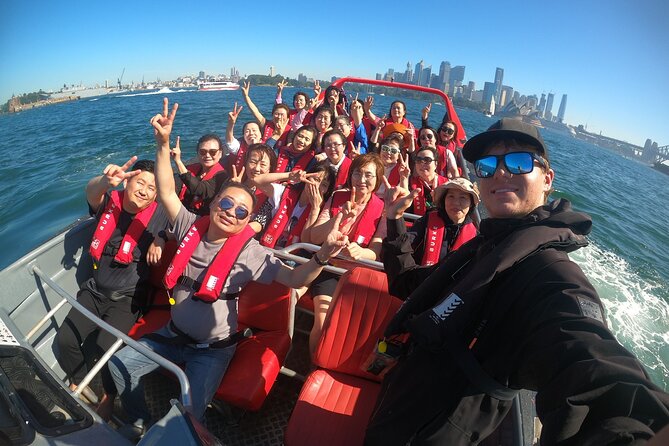 30-Minute Sydney Harbour Jet Boat Thrill Ride - Getting soaked is part of the ticket