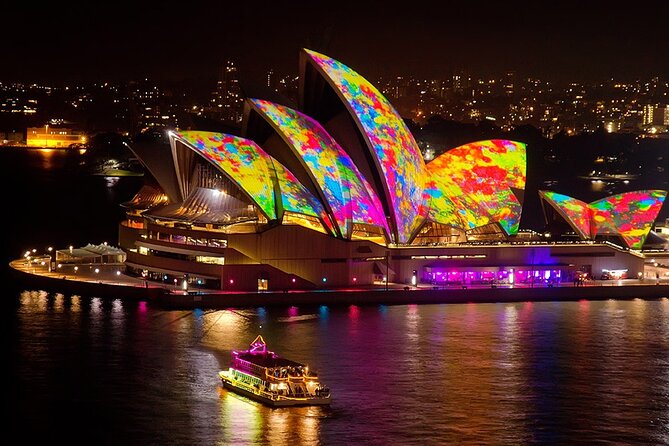4-hour Vivid Latin Fiesta Dinner Cruise Shared Experience - A Vivid night that trades quiet views for music