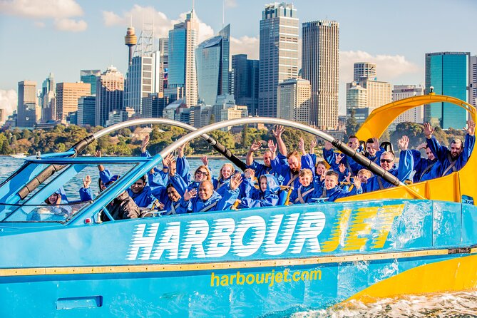 45-Minute Sydney Harbour Adventure Jet Boat Ride - The harbour sights, seen at full speed
