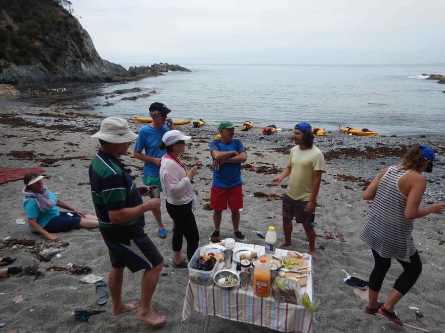 Batemans Bay: Half-Day Sea Kayak Tour - The yellow rocks and quiet beaches stop