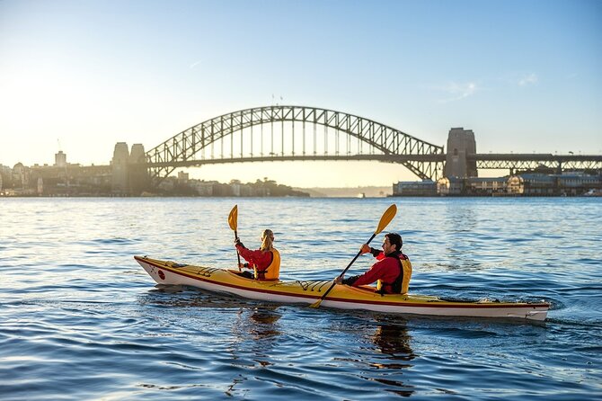 Beautiful Sydney Harbour Breakfast Kayaking Tour - Paddling a Lightweight Double Mirage Kayak