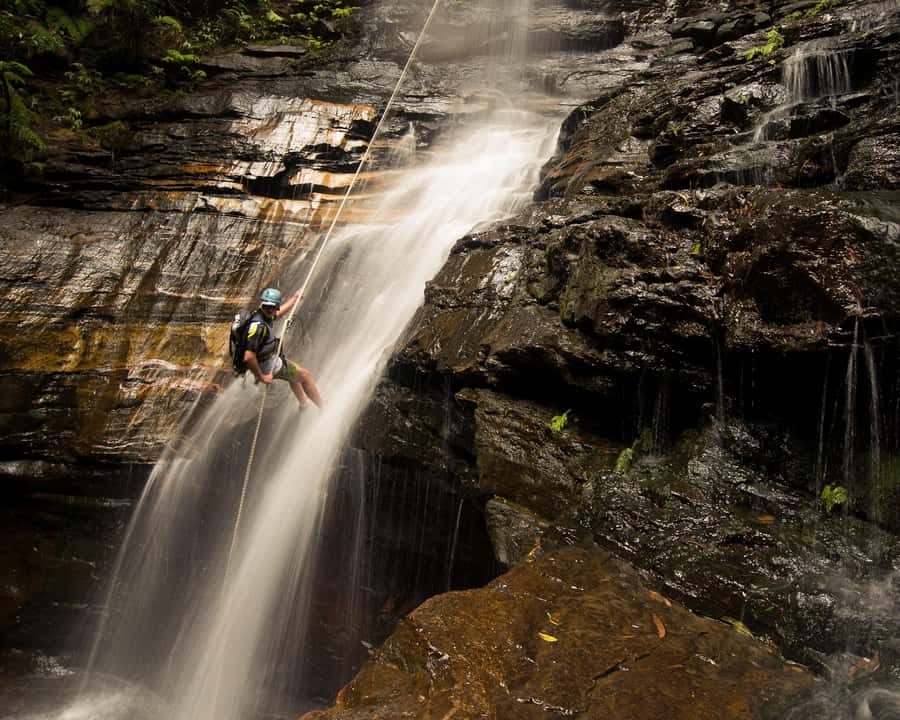 Blue Mountains: Abseiling and Canyoning Experience - Cliff-top views across the World Heritage wilderness