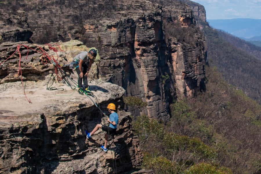Blue Mountains: Spectacular Half Day Abseiling Adventure - Blue Mountains scenery adds more than a backdrop