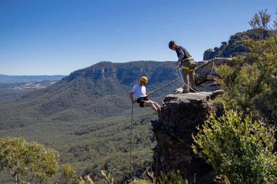 Blue Mountains: Spectacular Half Day Abseiling Adventure - The 5-metre abseil teaches the basics