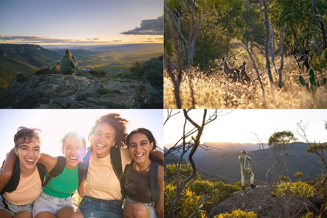 Blue Mountains Sunset Tour with Kangaroo Sightings from Sydney - Lookouts, waterfalls, and the second walk