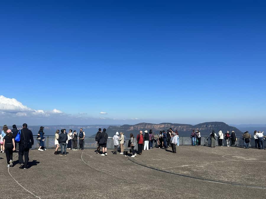 Blue Mountains Tour w/Lunch: Scenic World, Zoo & Koala Photo - Cahill’s Lookout offers a quieter view