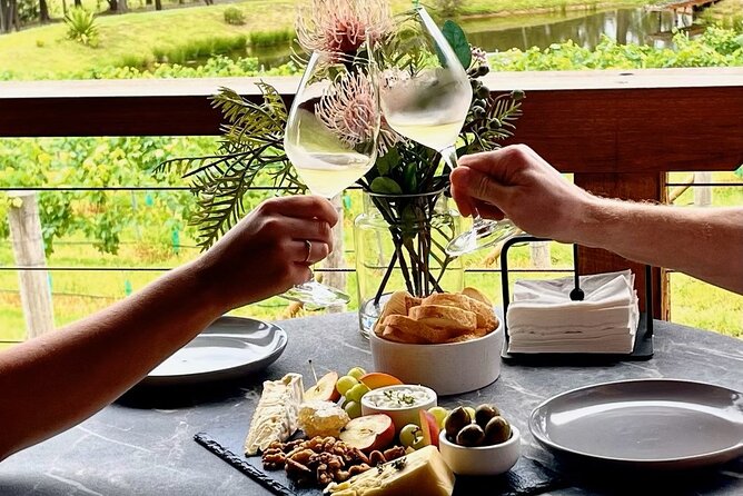 Cael’s Gate Wine and Cheese Tasting in Hunter Valley - Choosing the balcony, patio, or tasting room