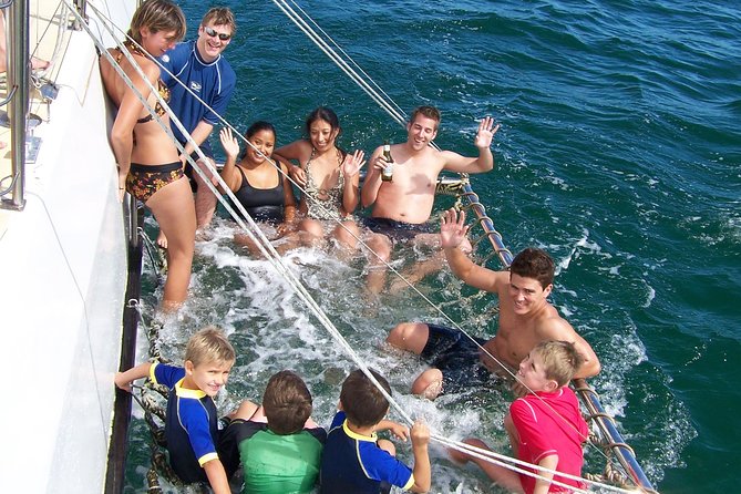 Dolphin Watch + Sailing - Port Stephens - When the sails go up, the trip changes pace