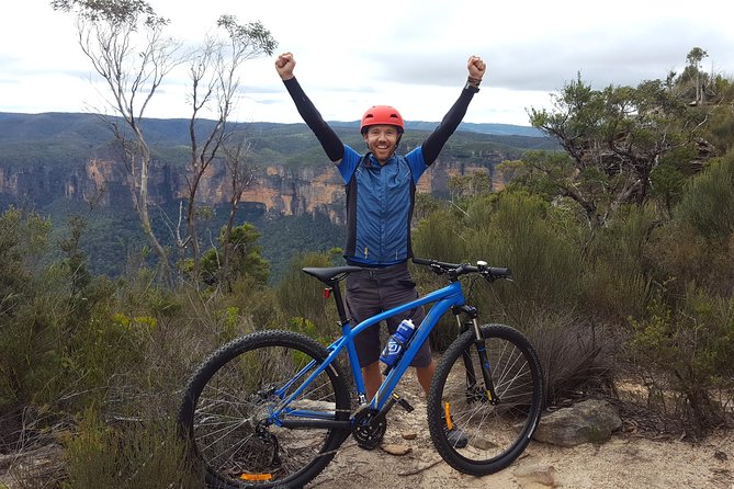 E-bike (electric) - Blue Mountains - Hanging Rock - SELF-GUIDED Hire Service - Riding from Blackheath toward the Grose Valley