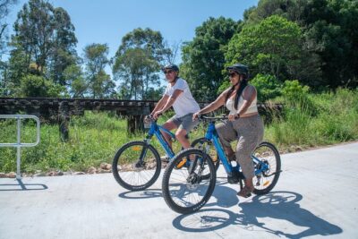 E-Bike Hire: Northern Rivers Rail Trail, Trail Side Hire