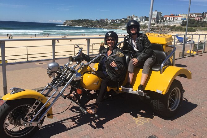 Eastern Sydney Panorama trike tour - Macquarie Point and the classic Opera House view
