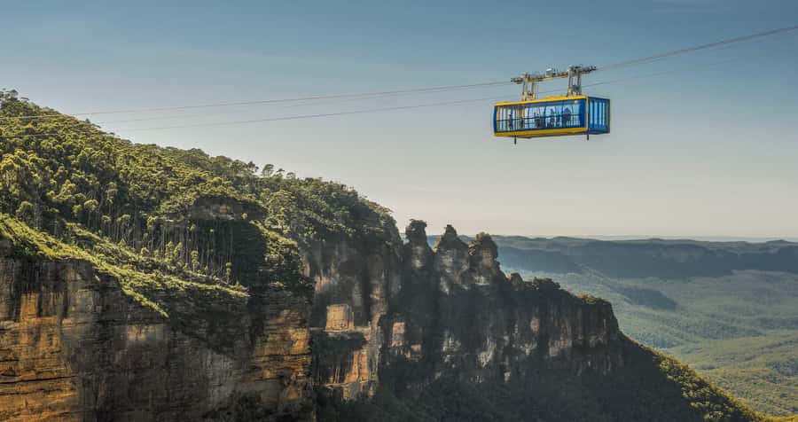 From Sydney: Blue Mountains Day Tour & Hop-on, Hop-off Tour - Central Station at 7:45am