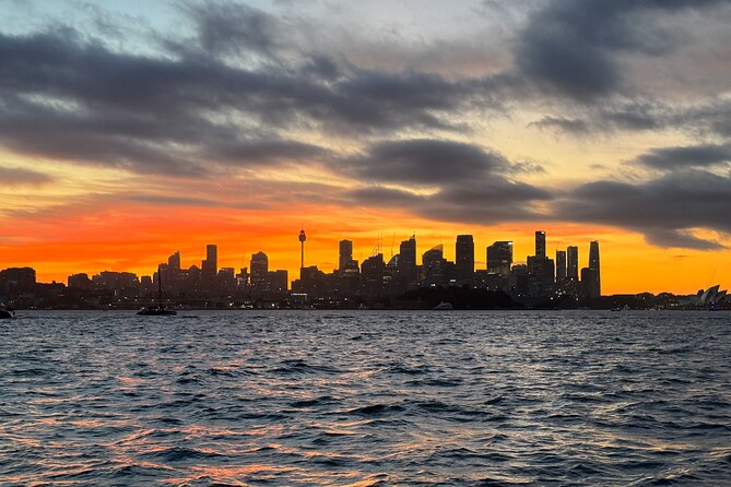 Golden Glow Sunset Sydney Harbour Cruise - The Opera House takes the evening spotlight