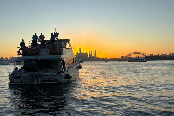 Golden Glow Sunset Sydney Harbour Cruise - Luna Park and Fort Denison add variety
