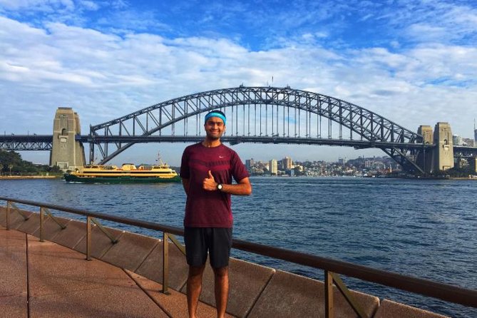 Harbour Sights Running Tour - Under the Opera House sails