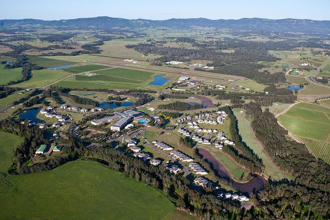 Hunter Valley Broken Back Range Helicopter Flight from Cessnock - Key points at a glance
