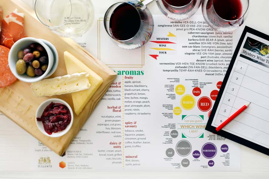 Hunter Valley: Tulloch Wines Mystery Wine & Cheese Tasting - What happens during the one-hour seated session