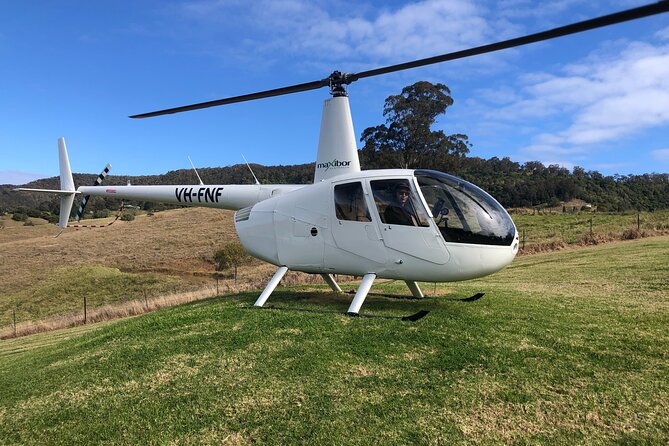 Hunter Valley Wine Country Helicopter Flight from Cessnock - A small cabin with a personal feel