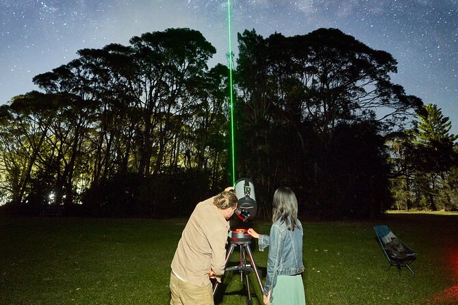 Jervis Bay Beach Stargazing Tour with our Astronomer - Looking for bioluminescence in the bay