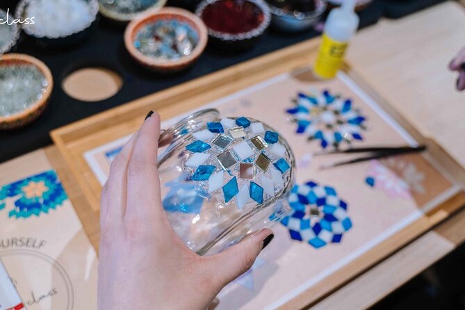 Mosaic Art Classes Sydney: Turkish Lamp Workshop - Candle holder, table lamp, or Turkish lamp