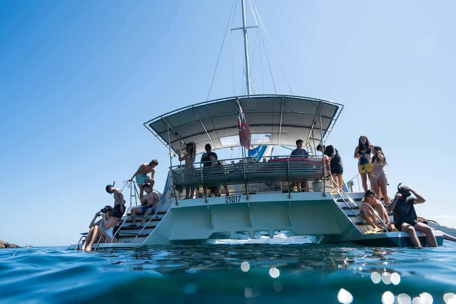 Nelson Bay: Marine Discovery Cruise with Snorkeling - Setting out from Nelson Bay on Imagine