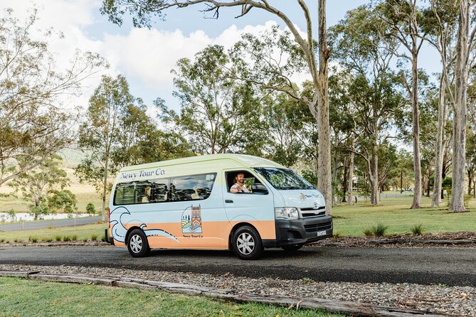 Newcastle: Private Hunter Valley Wine Tour - Lunch at 4 Pines at The Farm gives the day breathing room
