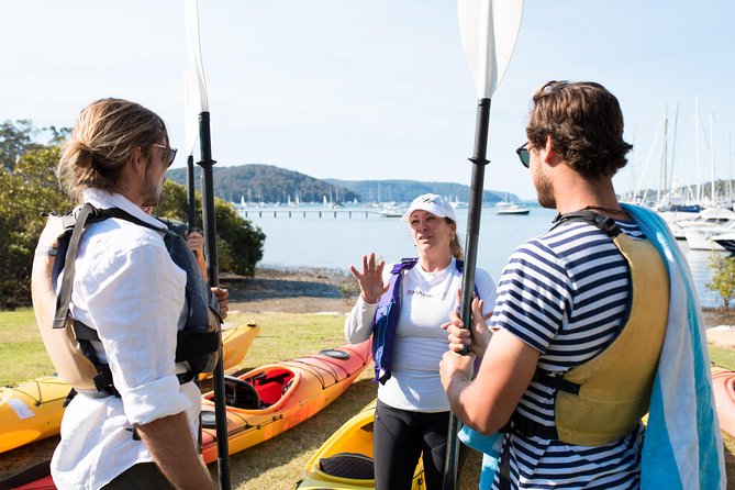 Pittwater Discovery Kayaking Tour - The beach stop and walk to Lovett Bay waterfall