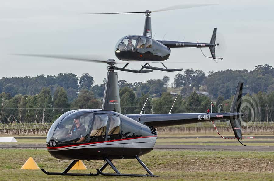 Pokolbin: 10-minute Helicopter Scenic Flight Hunter Valley - From the Cessnock Information Centre to the runway
