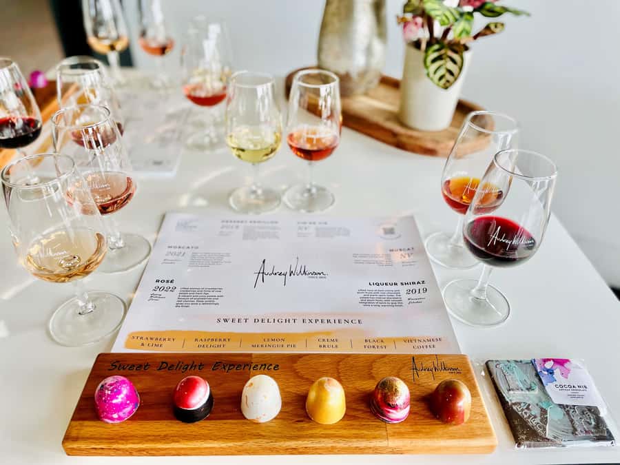 Pokolbin: Sweet Indulgence Experience at Audrey Wilkinson - Starting with sparkling wine at the cellar door