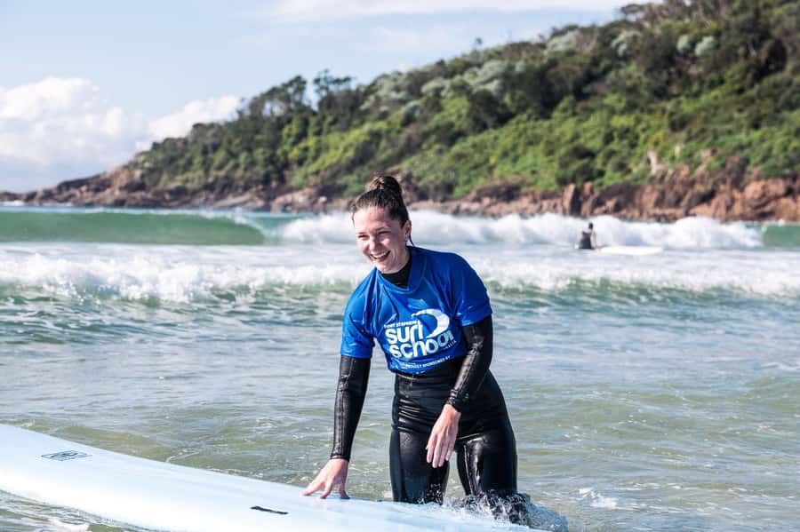 Port Stephen: One Mile Beach Group Surf Lesson - A small group, with one important condition