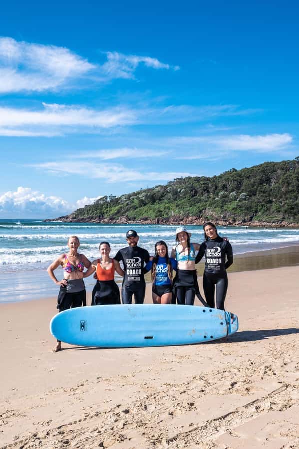 Port Stephen: One Mile Beach Group Surf Lesson - Weather, timing, and the beach setting