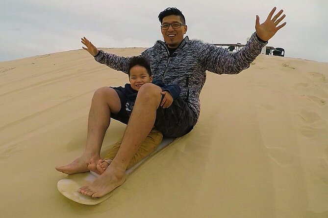 Port Stephens Unlimited Sandboarding and Sand Surfing - Booking, weather, and cancellation details