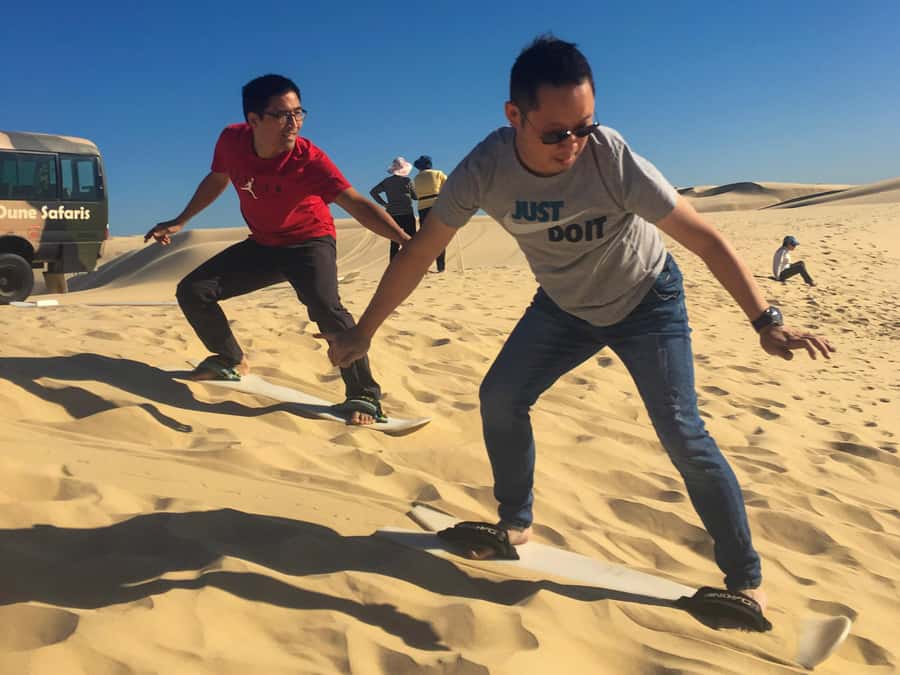 Port Stephens: Unlimited Sandboarding with 4WD Dune Transfer - Starting at Anna Bay Lower Car Park