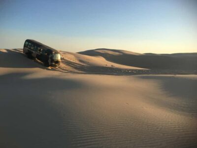 Unlimited Sandboarding with 4WD Dune Transfer