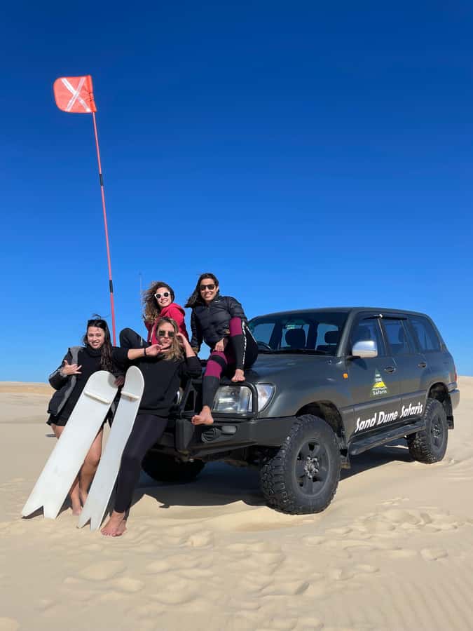 Port Stephens: Unlimited Sandboarding with 4WD Dune Transfer - Returning when you have had enough