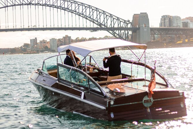 Private Sunset Cruise on Sydney Harbour for up to Six Guests - Under the Harbour Bridge