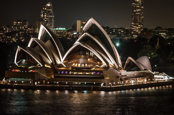 Private Sydney at Night Cruise for two guests - Starting at Darling Harbour at 6:30 pm