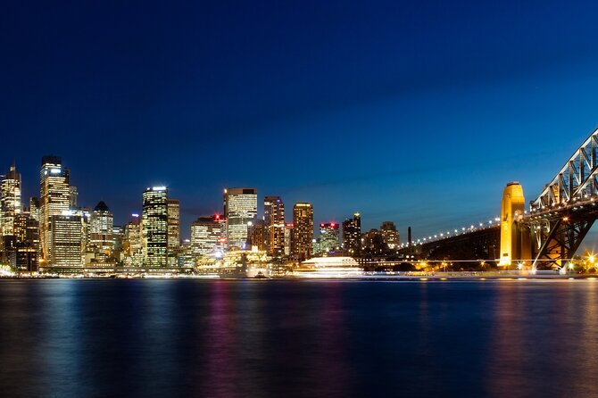 Private Sydney at Night Cruise for two guests - Royal Botanic Garden and Mrs Macquarie’s Chair