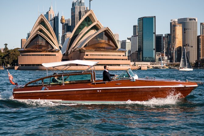 Private Sydney at Night Cruise for two guests - Barangaroo Reserve and the western harbour