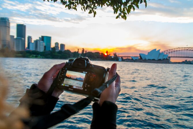 Private Sydney Harbour Sunset Photo Tour & Cruise - Milsons Point beneath the Harbour Bridge