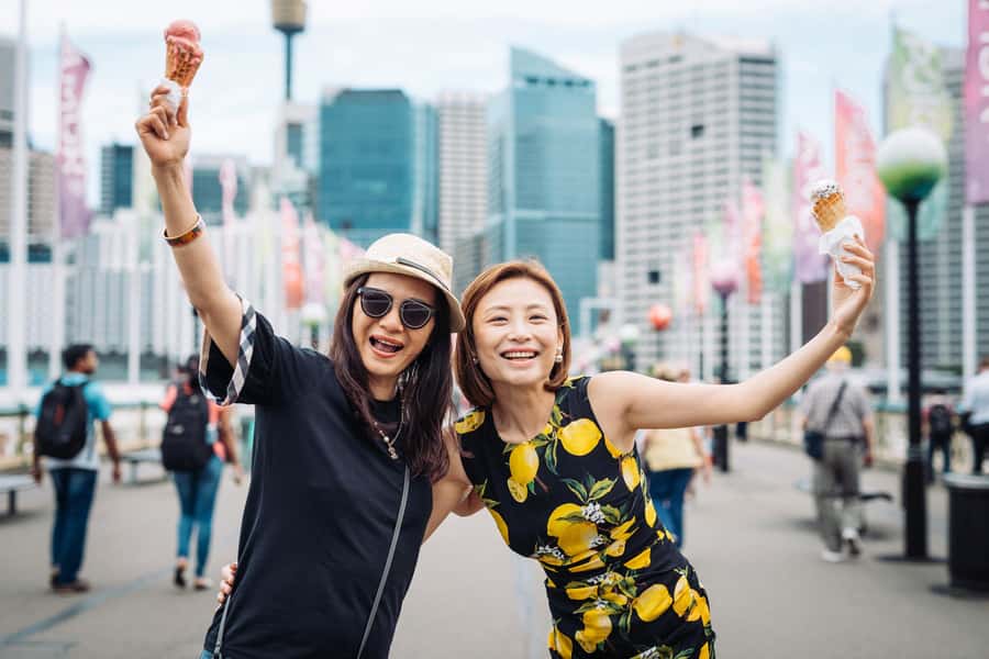 Professional photoshoot at The Rocks in Sydney - Photo delivery within 48 hours