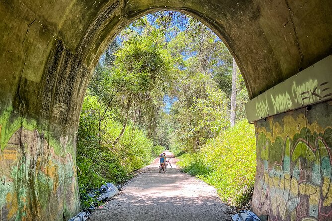 Self Guide E Bike Tour - Husk Distillery, Rainforest & Rail Trail - Murwillumbah, lunch and the end of the rail trail