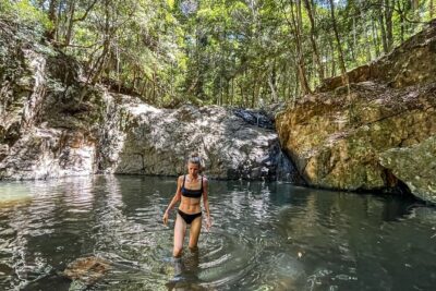 Self Guided E Bike Tour – Unicorn Falls, Rainforest & Rail Trail