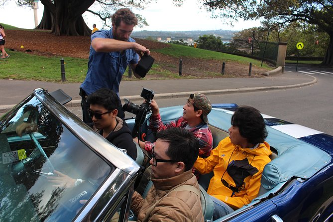 Six-Bridges-of-Sydney-Vintage-Car-Ride-Experience - The Lane Cove Tunnel supplies the loudest minute
