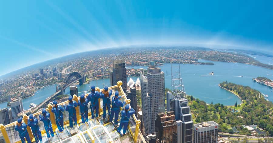 Skywalk at The Sydney Tower Eye: Ticket & Tour - The 45-minute circuit around the golden turret