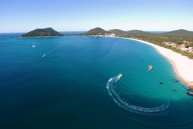Small Group Port Stephens + Dolphins + 4WD/sandboarding ex Sydney - Anna Bay and the Stockton Bight dunes