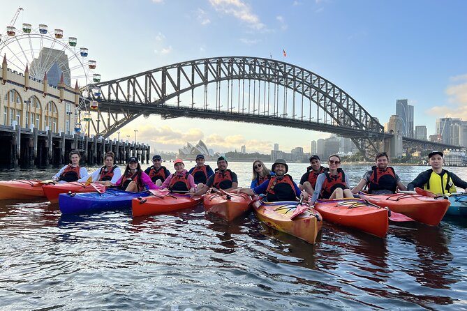Sunrise Paddle Session on Syndey Harbour (single kayak) - Fort Denison from water level